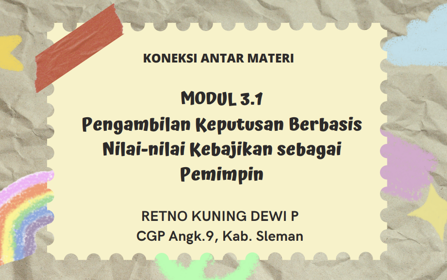 Modul 3.1 CGP ANGKATAN 9 (RETNO KUNING DEWI P.)