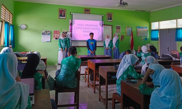 Presentasi Observasi Pewarna Biru Dari Tanaman Indigofera Tinctoria