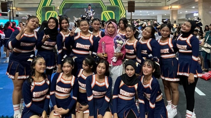 TIM cheerleader Tampil di Sleman City Hall