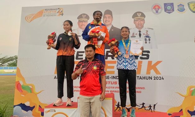 Kejurnas Atletik Perak 400m dan Emas untuk Estafet diperoleh Alisa