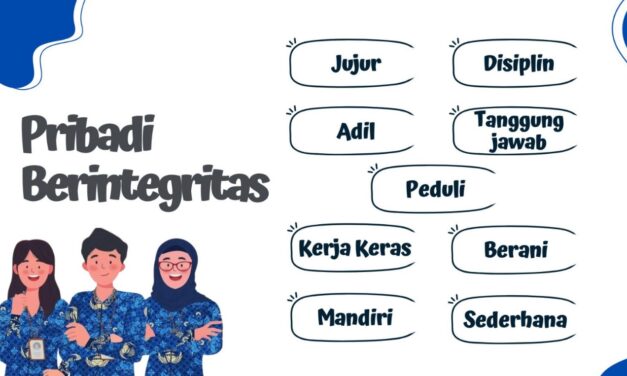 ASN Berakhlak : Pribadi Berintegritas Di Lingkungan Sekolah