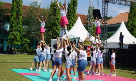 Kreativitas Mengalir Deras dalam Tarian Cheerleader SMAN 1 Seyegan