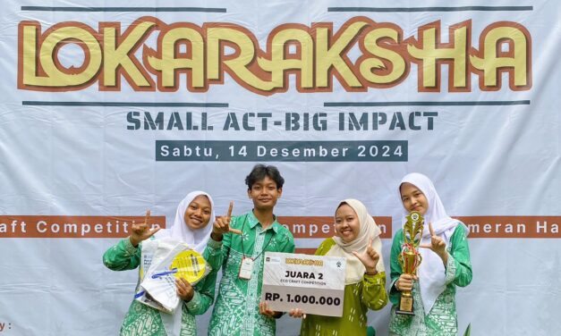 Eco Bloom SMA N 1 Seyegan Harumkan Nama Sekolah di Ajang Lokaraksha UII