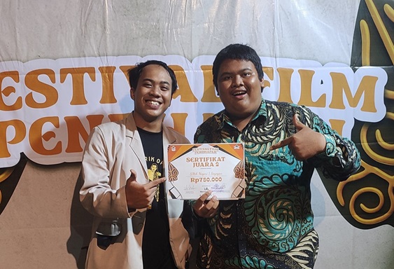 Siswa SMAN 1 Seyegan Juara 2 dalam Festival Film Pendhapan 2024