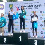 Alisa, Siswi SMAN 1 Seyegan Raih Juara 1 Kejurnas Atletik Terbuka 2025