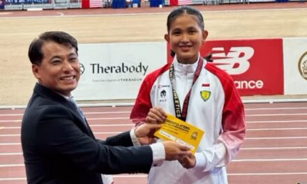 Kabar Gemilang dari Singapura: Siswi SMAN 1 Seyegan Raih Perunggu di Kejuaraan Atletik Bergengsi