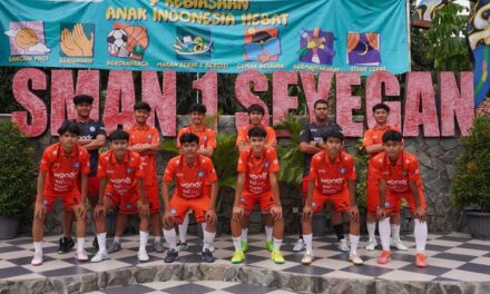 TIM FUTSAL SMAN 1 SEYEGAN SIAP TANDING DI KOMPETISI FUTSAL ANTAR SEKOLAH 2025