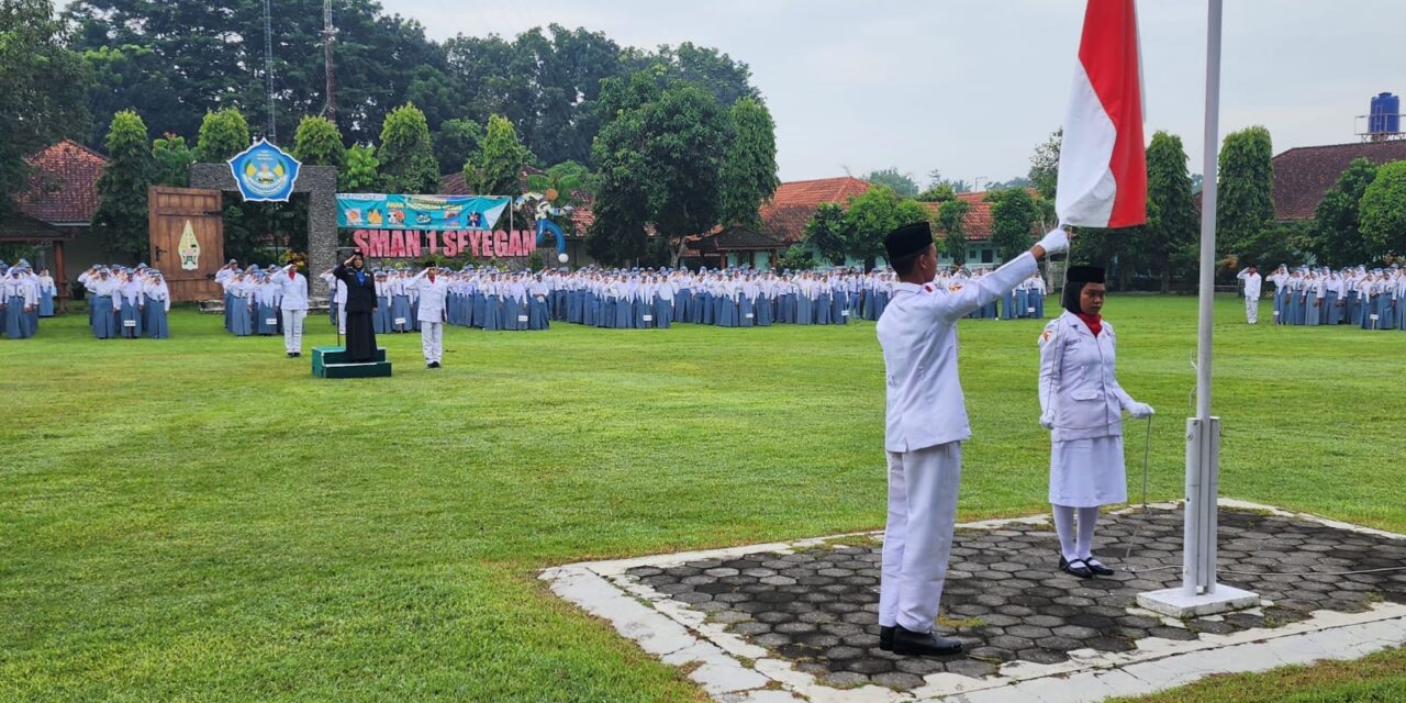 SMAN 1 Seyegan Gelar Upacara Peringatan Hari Kebangkitan Nasional 2025: Semangat Persatuan untuk Kemajuan Bangsa