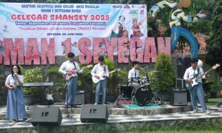 SBO Band tampil dalam Gelegar Ekspresi dan Gelar Aksi Remaja SMANSEY 2025