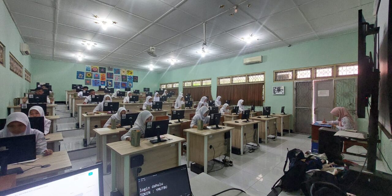 SMAN 1 Seyegan Students Compete in OSNK 2025 from School’s ICT Lab