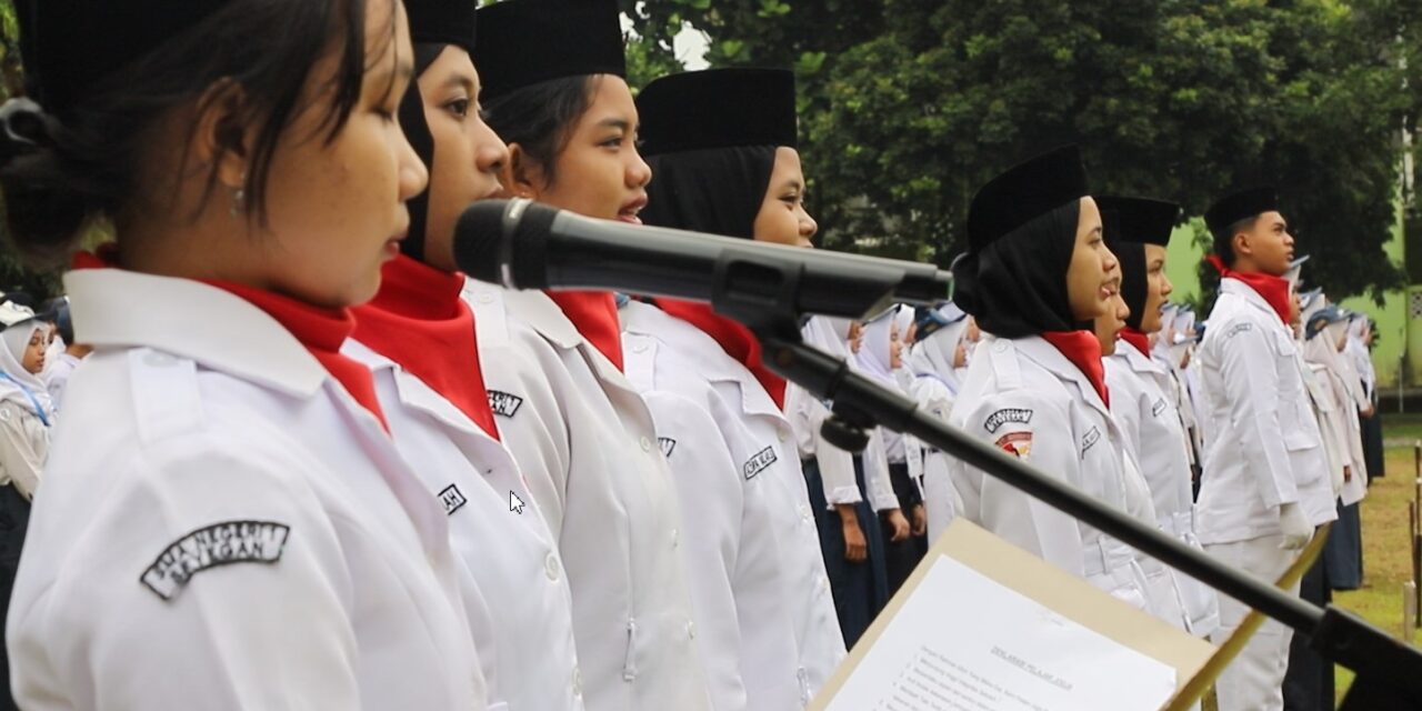 Deklarasi Pelajar Jogja: Pondasi Karakter Unggul di MPLS 2025 SMAN 1 Seyegan