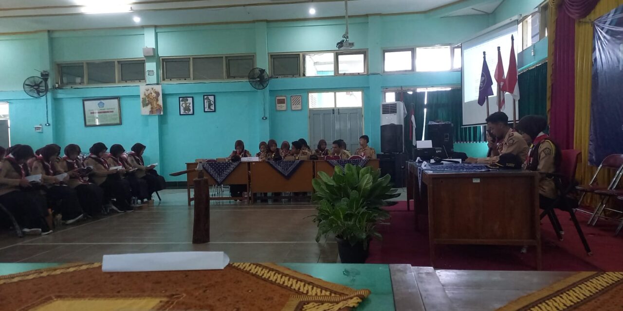 Pramuka SMAN 1 Seyegan Gelar Musyawarah Ambalan: Perkokoh Semangat Berorganisasi