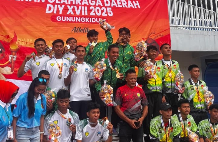 Murid SMAN 1 Seyegan Tampil Sukses Wakili Sleman Raih banyak Prestasi dalam PORDA DIY XVII ATLETIK