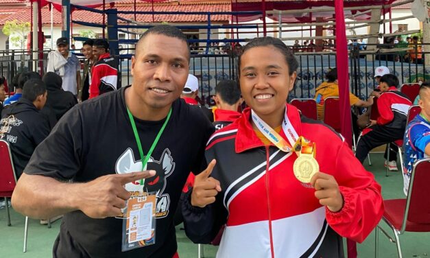 Isabella Suarez kembali meraih Medali Emas pertamanya di PORDA DIY 2025