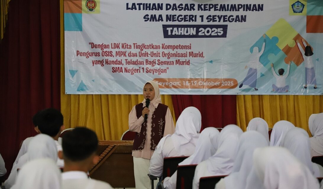 Menempa Karakter Pemimpin Muda: Murid SMAN 1 Seyegan Ikuti Latihan Dasar Kepemimpinan (LDK)