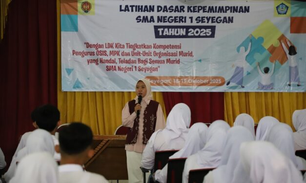 Menempa Karakter Pemimpin Muda: Murid SMAN 1 Seyegan Ikuti Latihan Dasar Kepemimpinan (LDK)