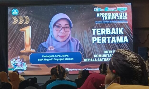 🏆 SMAN 1 Seyegan Juara I Apresiasi GTK 2025 DIY: Sinergi Komunitas Belajar Mengukir Prestasi