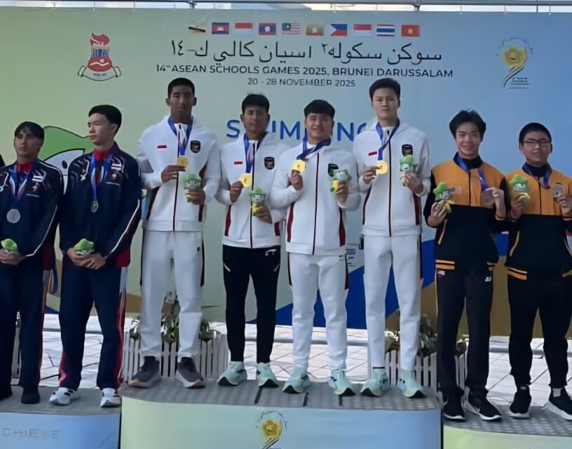 🥇 Emas Ganda di ASG 2025: Kevin Kibarkan Merah Putih di Kolam Renang