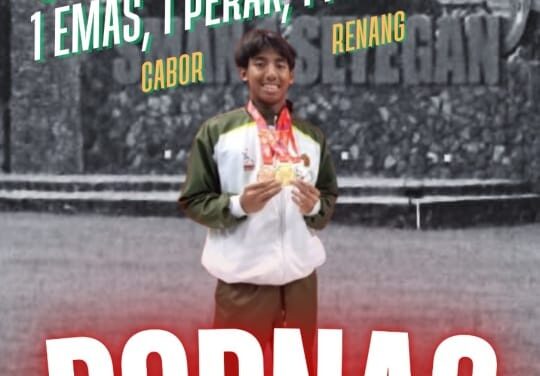 🥇 Dominasi Sang Raja Kolam: Kevin Erlangga Prayitno Raih Medali Emas Renang di POPNAS 2025