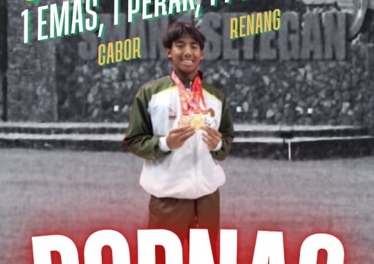 🥇 Dominasi Sang Raja Kolam: Kevin Erlangga Prayitno Raih Medali Emas Renang di POPNAS 2025