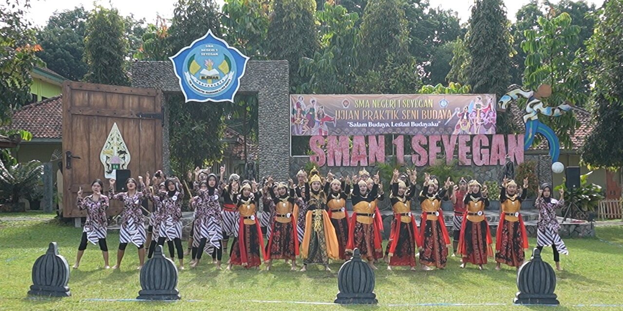 🎭 Harmoni Gerak dan Budaya Nusantara: Siswa Kelas XII SMAN 1 Seyegan Gelar Ujian Praktik Pagelaran Tari Spektakuler
