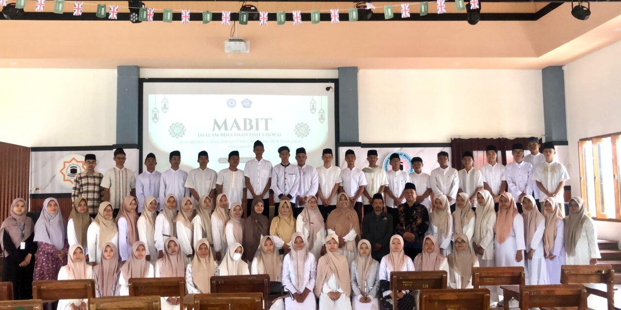 Perkuat Iman dan Ukhuwah, Rohis Al-Fath SMAN 1 Seyegan Gelar Mabit 3 Hari di Pesantren Bina Umat