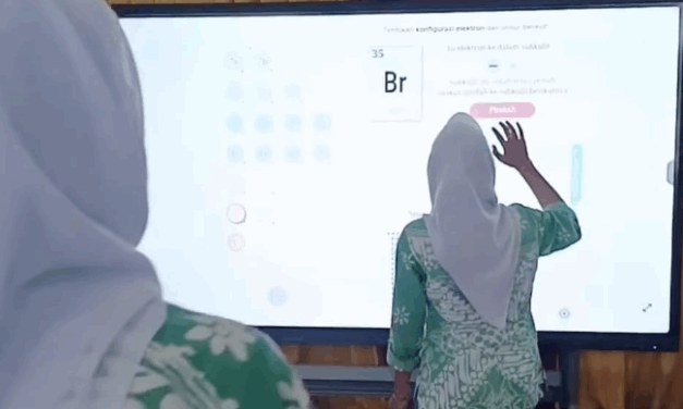 Revolusi Ruang Kelas: Guru SMAN 1 Seyegan Transformasikan Pembelajaran Melalui Papan Interaktif Digital