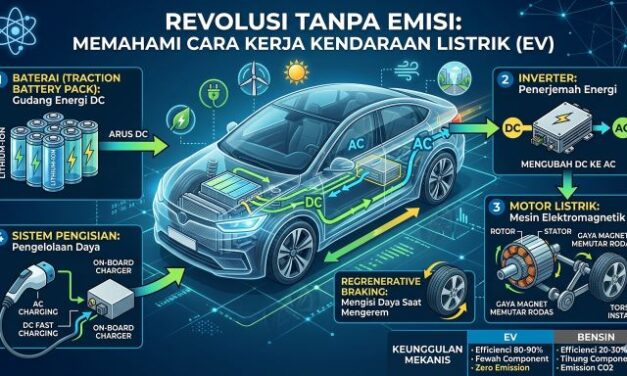 Revolusi Tanpa Emisi: Memahami Cara Kerja Kendaraan Listrik (EV)
