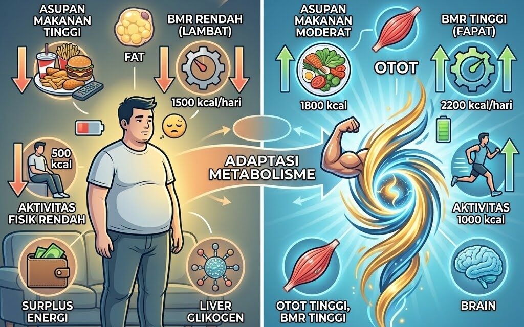 Mengungkap Timbangan Tubuh: Mengapa Kita Bisa Menjadi Gemuk atau Kurus?