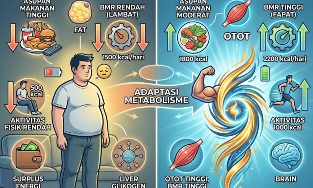 Mengungkap Timbangan Tubuh: Mengapa Kita Bisa Menjadi Gemuk atau Kurus?
