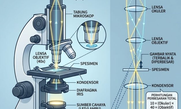 Memahami Cara Kerja Mikroskop Optik