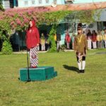 Lestarikan Budaya, SMAN 1 Seyegan Gelar Upacara Hari Jadi Yogyakarta ke-271 dengan Busana Kejawen