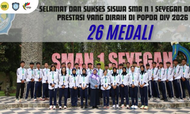 Prestasi Gemilang! SMAN 1 Seyegan Borong 26 Medali di POPDA DIY 2026