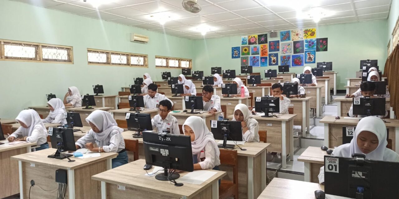 Asah Kemampuan Siswa, SMAN 1 Seyegan Gelar Simulasi OSN 2026 di Lab TIK