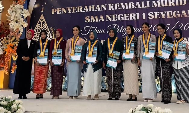 Momen Haru dan Bangga: SMAN 1 Seyegan Lepas Siswa Kelas XII di Rocket Chicken Convention Hall
