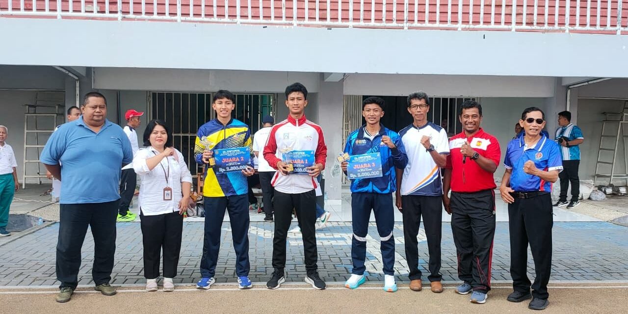 Sabet Nilai Tertinggi, Dewangga Aqsa P. Raih Juara 1 Atletik Putra O2SN Dikmen DIY 2026
