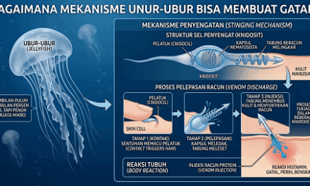 Senjata Rahasia Mikro: Bagaimana Mekanisme Ubur-Ubur Bisa Membuat Gatal?