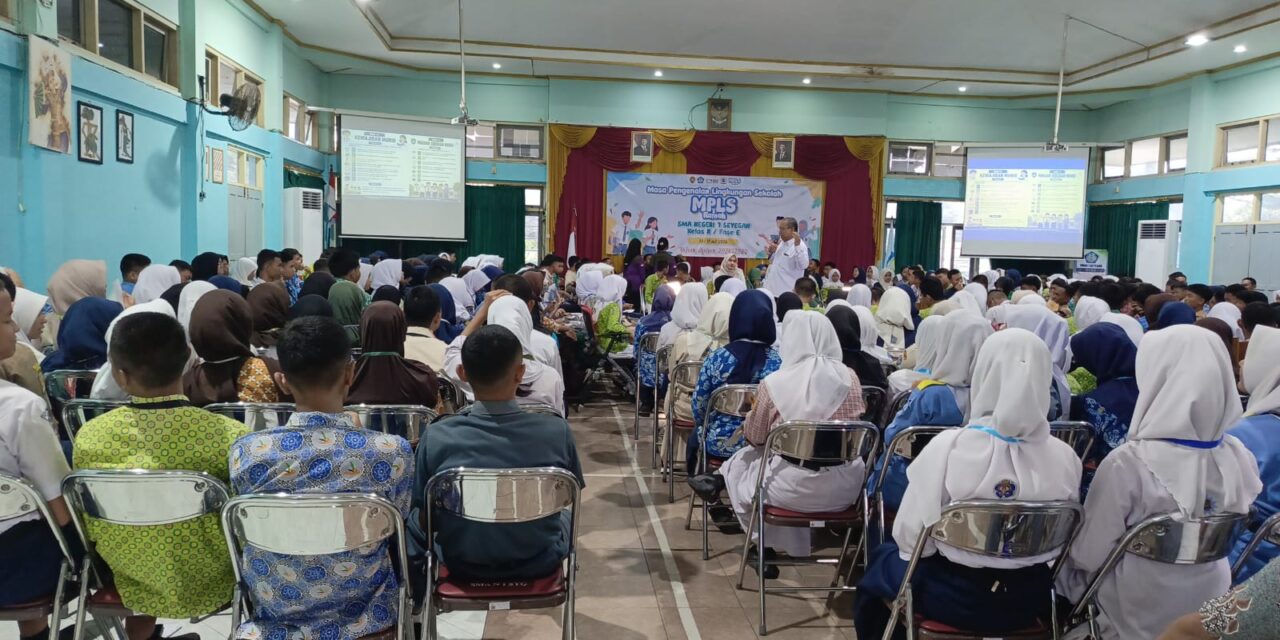 SMAN 1 Seyegan Gandeng Densus 88 Polda DIY Bekali Siswa Baru Budaya Anti-Kekerasan dan Terorisme