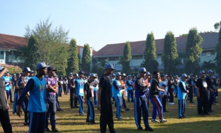 Semangat Berkarakter! SMAN 1 Seyegan Gelar Pekan Pendisiplinan Diri Lewat Senam Anak Indonesia Hebat
