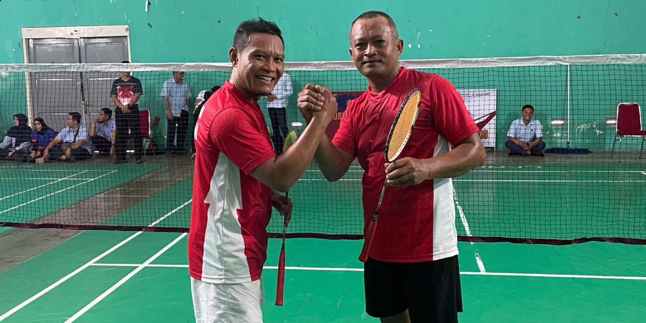 Bapak Yuli Karnomo, S.Pd. Sabet Juara 1 Bulutangkis Putra POR KORPRI DIY 2026