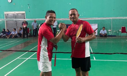 Bapak Yuli Karnomo, S.Pd. Sabet Juara 1 Bulutangkis Putra POR KORPRI DIY 2026