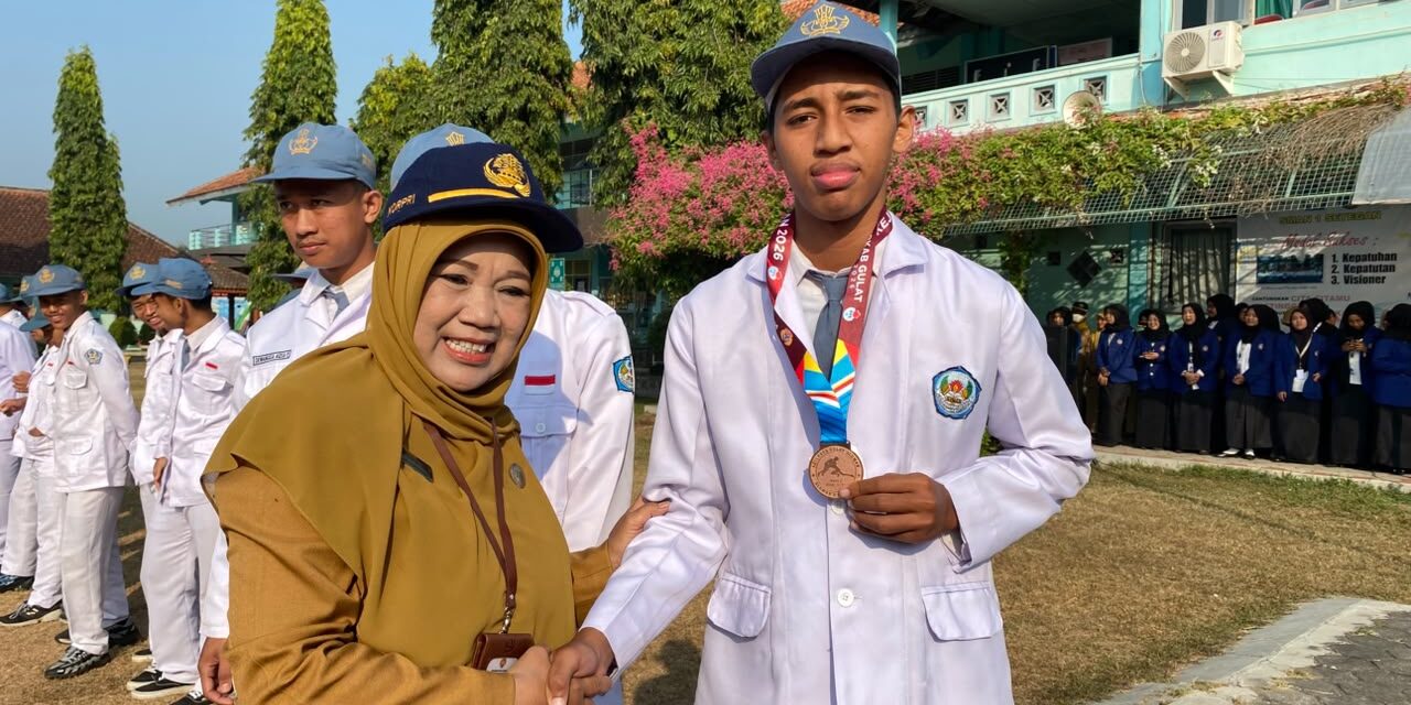 Siswa SMAN 1 Seyegan Sabet Juara 3 Kejurkab Gulat Gaya Bebas Class 61 Kg