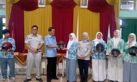 Dinas Perhubungan DIY Sosialisasikan Budaya Tertib Berlalu Lintas di SMA Negeri 1 Seyegan
