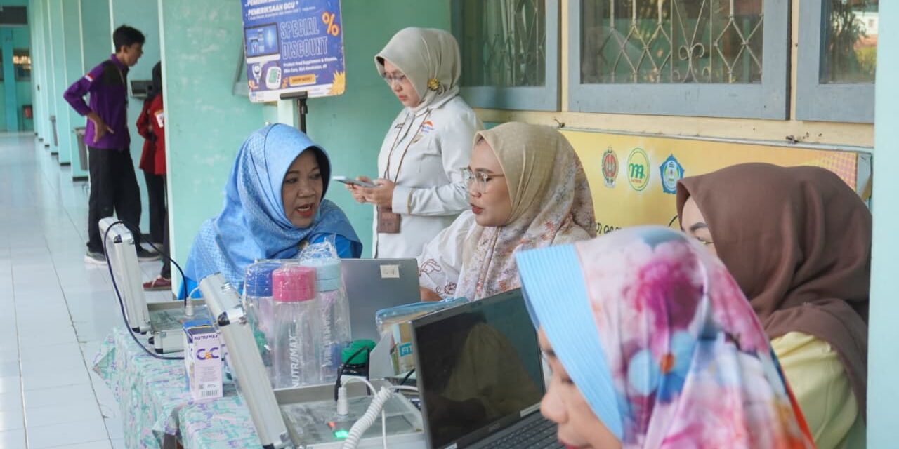 Sinergi SMAN 1 Seyegan dan Kimia Farma: Wujudkan Civitas Akademika Sehat Lewat Pemeriksaan Kesehatan Gratis