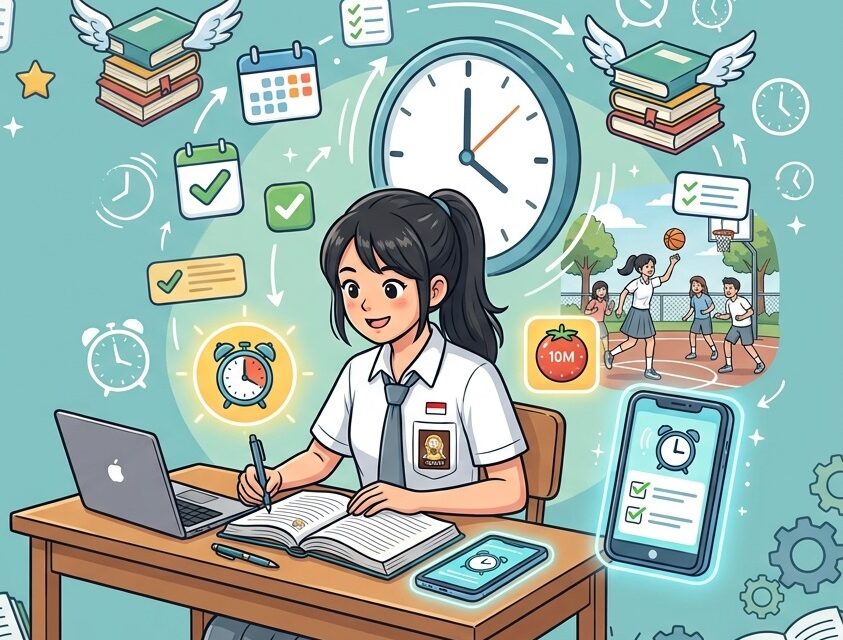 Navigasi Waktu di Masa Putih-Abu: Strategi Efektif Manajemen Waktu Belajar untuk Pelajar SMA