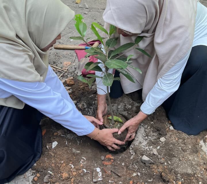 Aksi Nyata Green Club SMAN 1 Seyegan: Rayakan Hari Ozon Sedunia Lewat Penanaman Bibit di Sekolah Dasar