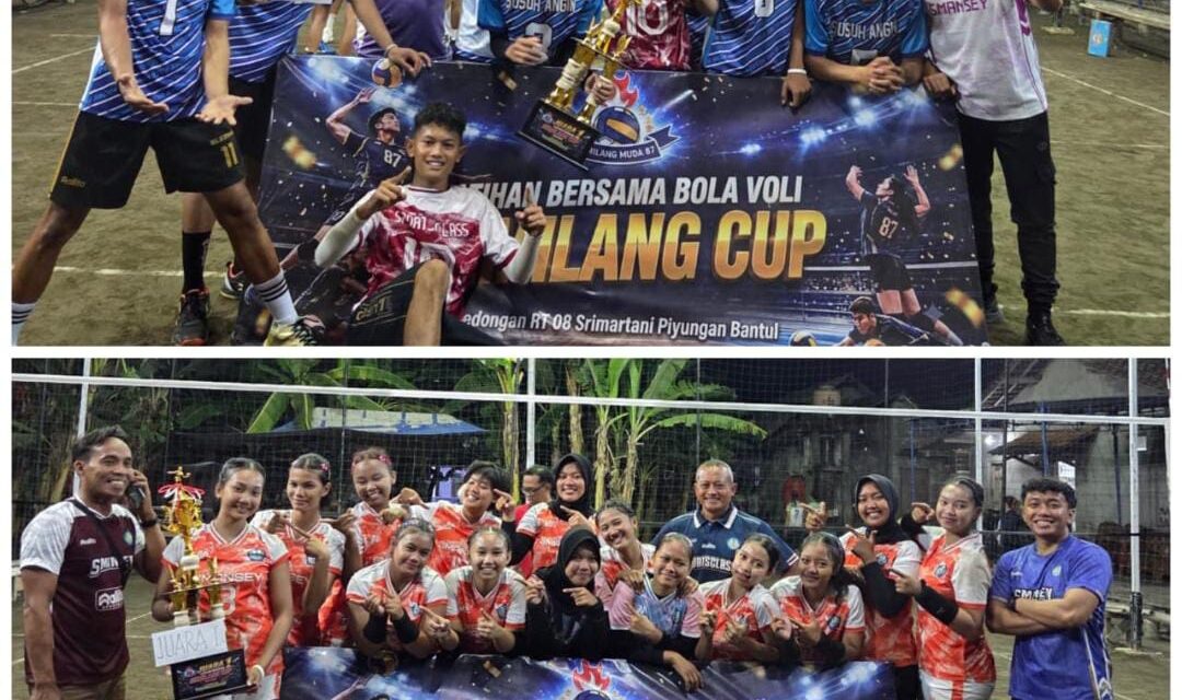 SMAN 1 Seyegan Berjaya! Tim Voli Putra dan Putri Sukses Borong Juara di Gemilang Cup 2026