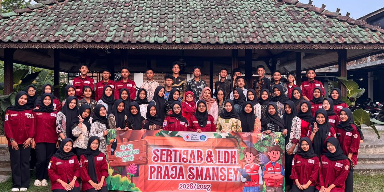 LDK dan Serah Terima Jabatan Praja SMAN 1 Seyegan Digelar di Joglo Green House