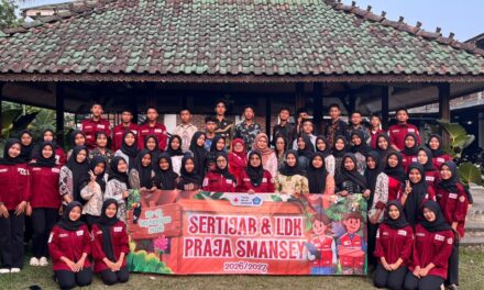 LDK dan Serah Terima Jabatan Praja SMAN 1 Seyegan Digelar di Joglo Green House