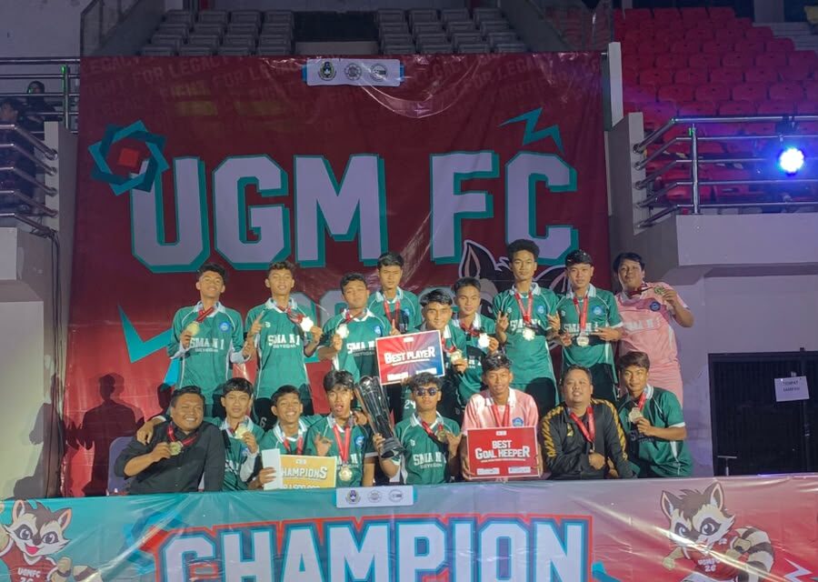 Gemilang di Gelanggang: Tim Futsal SMAN 1 Seyegan Sabet Juara 1 Universitas Gadjah Mada Futsal Championship 2026 Kategori SMA